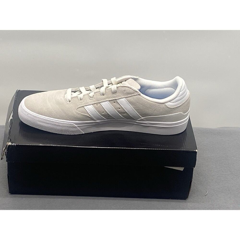adidas Men’s Busenitz Vulc 2.0 Shoes Size 13 Crystal White Gold‎ Metallic